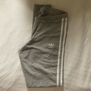 Gray Adidas Leggings
